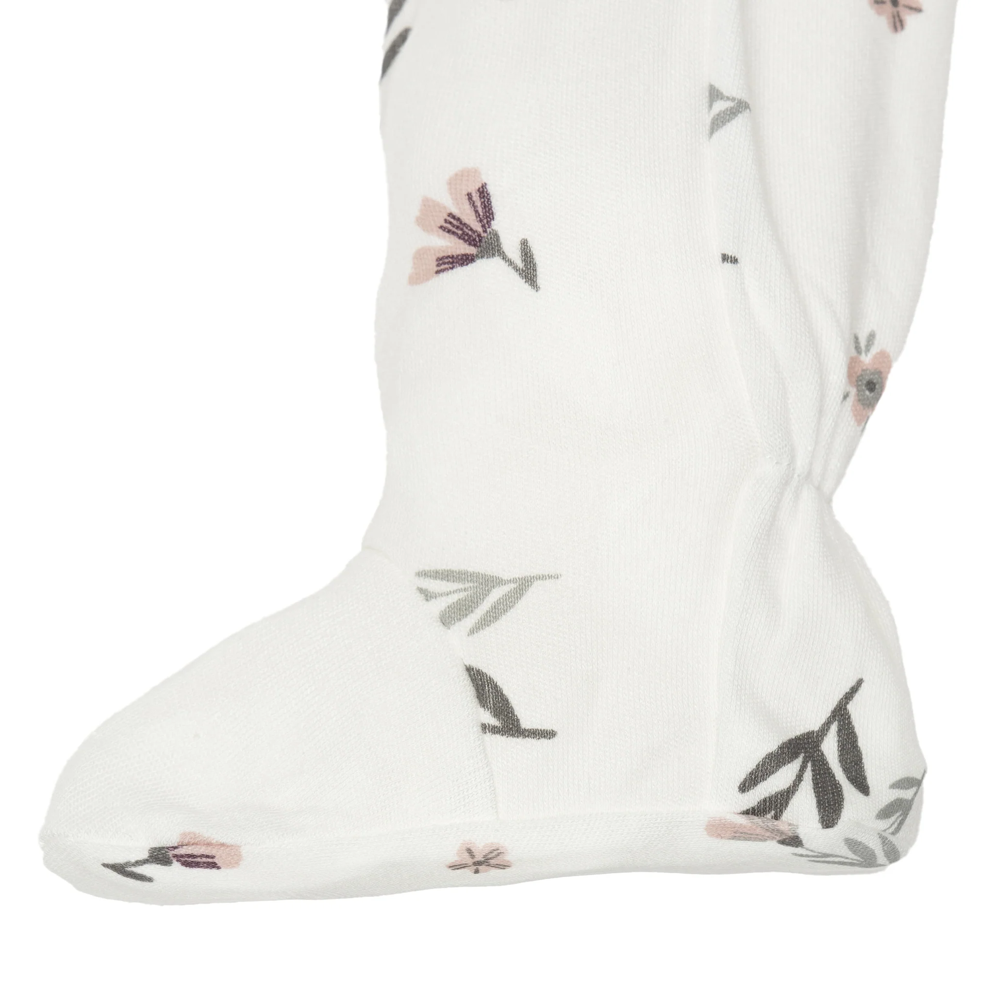 PERLIMPINPIN Pyjama pour bébé en bambou - Fleurs aquarelle – Image 6
