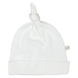 PERLIMPINPIN Bonnet pour nouveau-né en bambou 1-3 mois - Ivoire