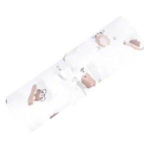 PERLIMPINPIN Couverture mousseline de coton - Taupes