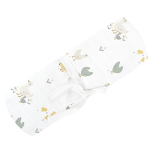 PERLIMPINPIN Couverture mousseline de coton - Poules