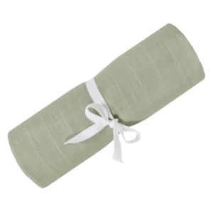 PERLIMPINPIN Couverture mousseline de coton - Kaki