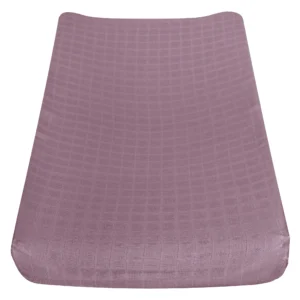 PERLIMPINPIN Housse en mousseline pour matelas à langer - Prune