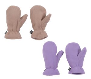 Mitaines en micropolaire (2 choix de couleurs)