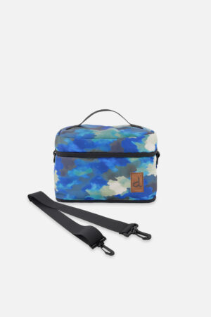 DEUX PAR DEUX LA RENTRÉE 26 BOITE À LUNCH BLEU GRIS CAMOUFLAGE