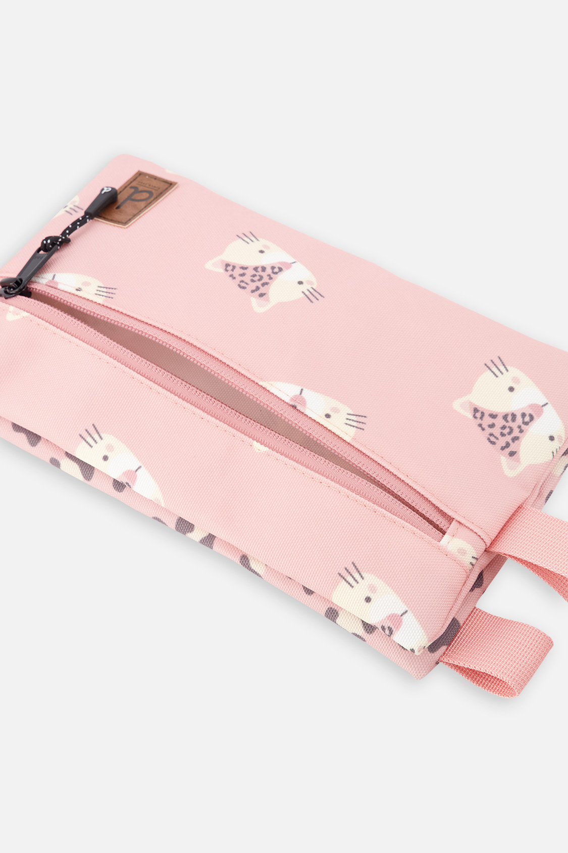 DEUX PAR DEUX LA RENTRÉE 26 COFFRE À CRAYON DOUBLE ROSE IMPRIMÉ LÉOPARD
