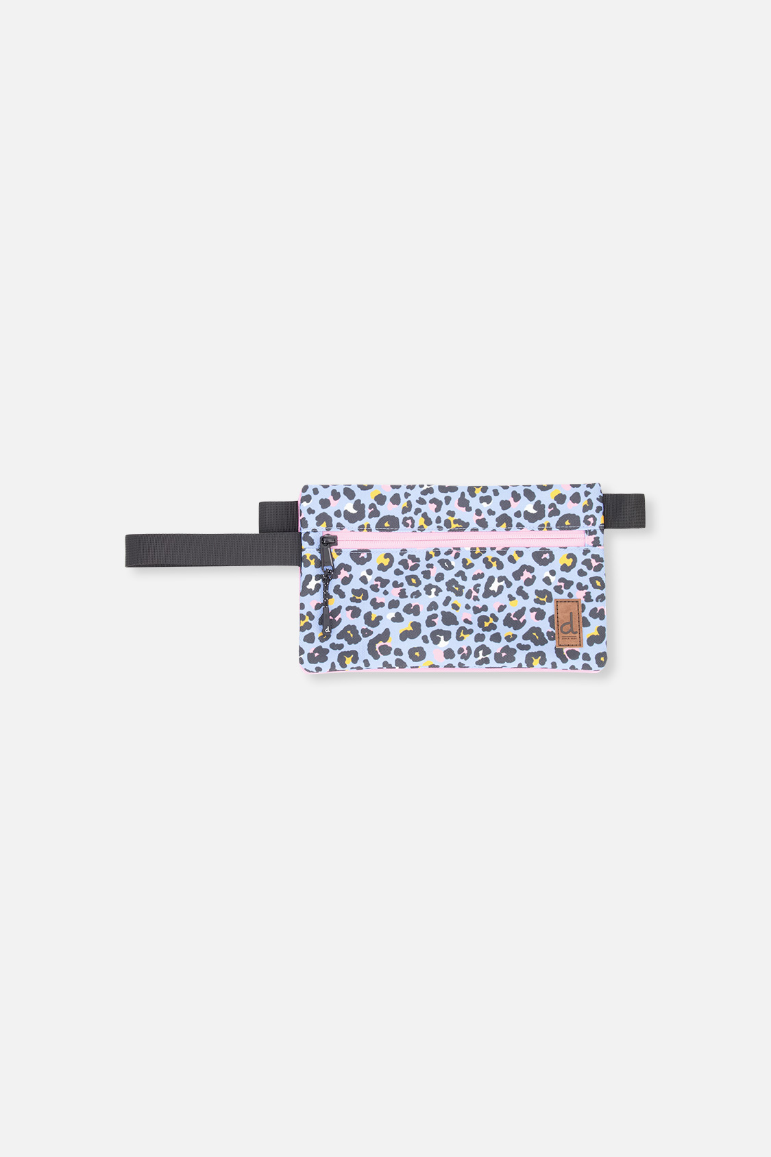 DEUX PAR DEUX LA RENTRÉE 26 COFFRE À CRAYON DOUBLE BLEU IMPRIMÉ LEOPARD – Image 2