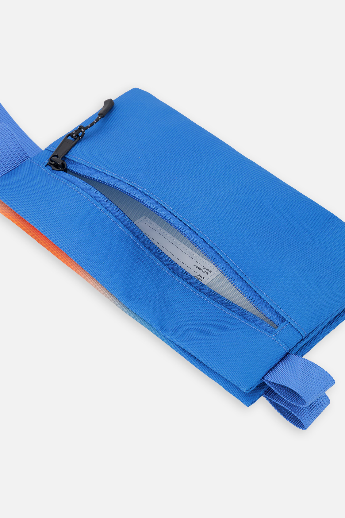 DEUX PAR DEUX LA RENTRÉE 26 COFFRE À CRAYON DOUBLE BLEU ORANGE DÉGRADÉ – Image 2