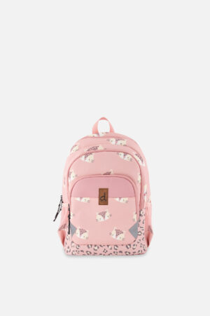 DEUX PAR DEUX LA RENTRÉE 26 SAC À DOS (pour tout petit) ROSE IMPRIMÉ LÉOPARD
