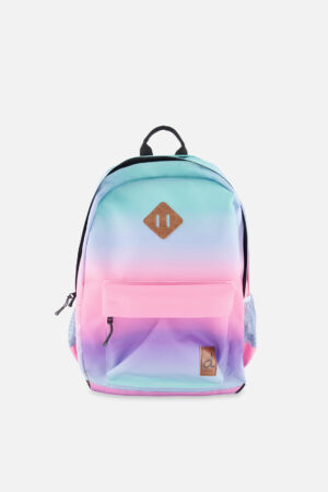DEUX PAR DEUX LA RENTRÉE 26 SAC À DOS BLEU ET MAUVE DÉGRADÉ