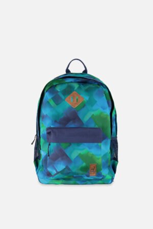 DEUX PAR DEUX LA RENTRÉE 26 SAC À DOS BLEU IMPRIMÉ