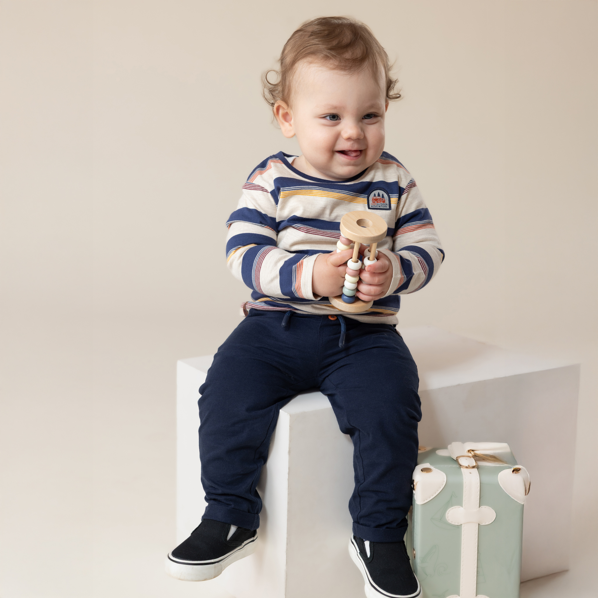 Ensemble t-shirt deux-pièces Petit renard rusé – Image 5