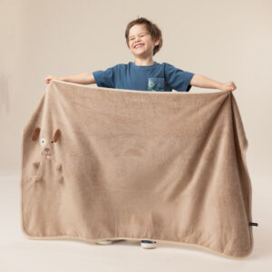 Couverture beige