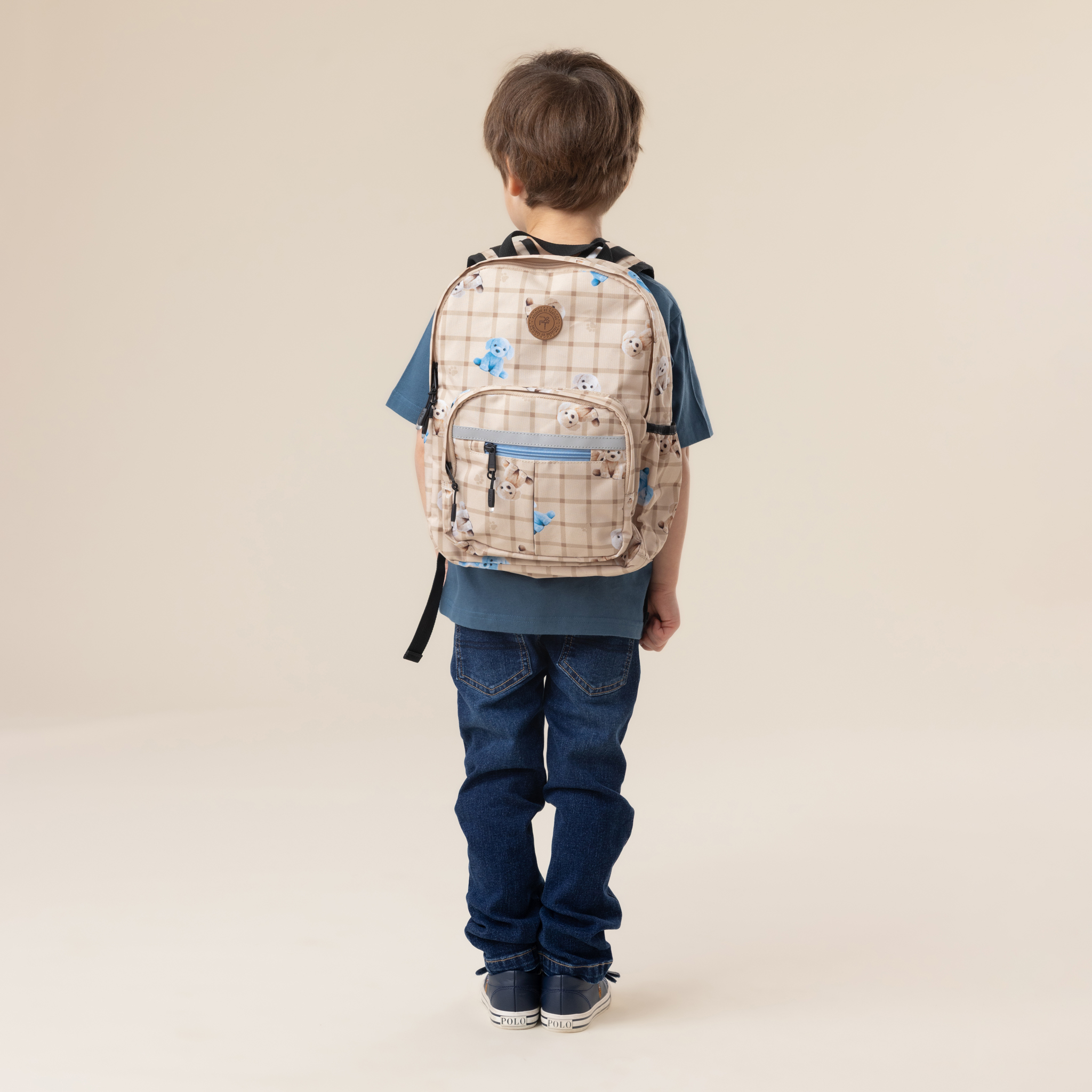 Sac à dos beige pour tout petit – Image 5