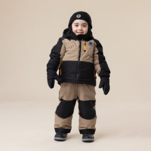 Habit de neige Noir et beige