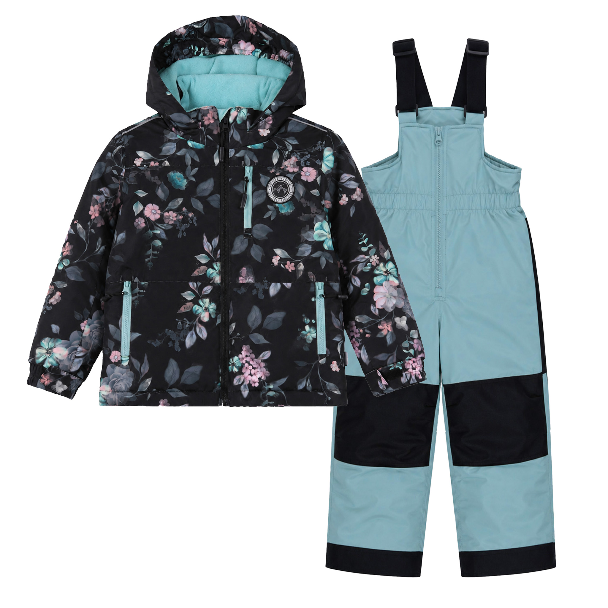 Habit de neige Noir et menthe – Image 9
