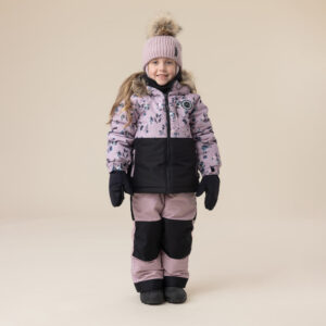 Habit de neige Noir et mauve