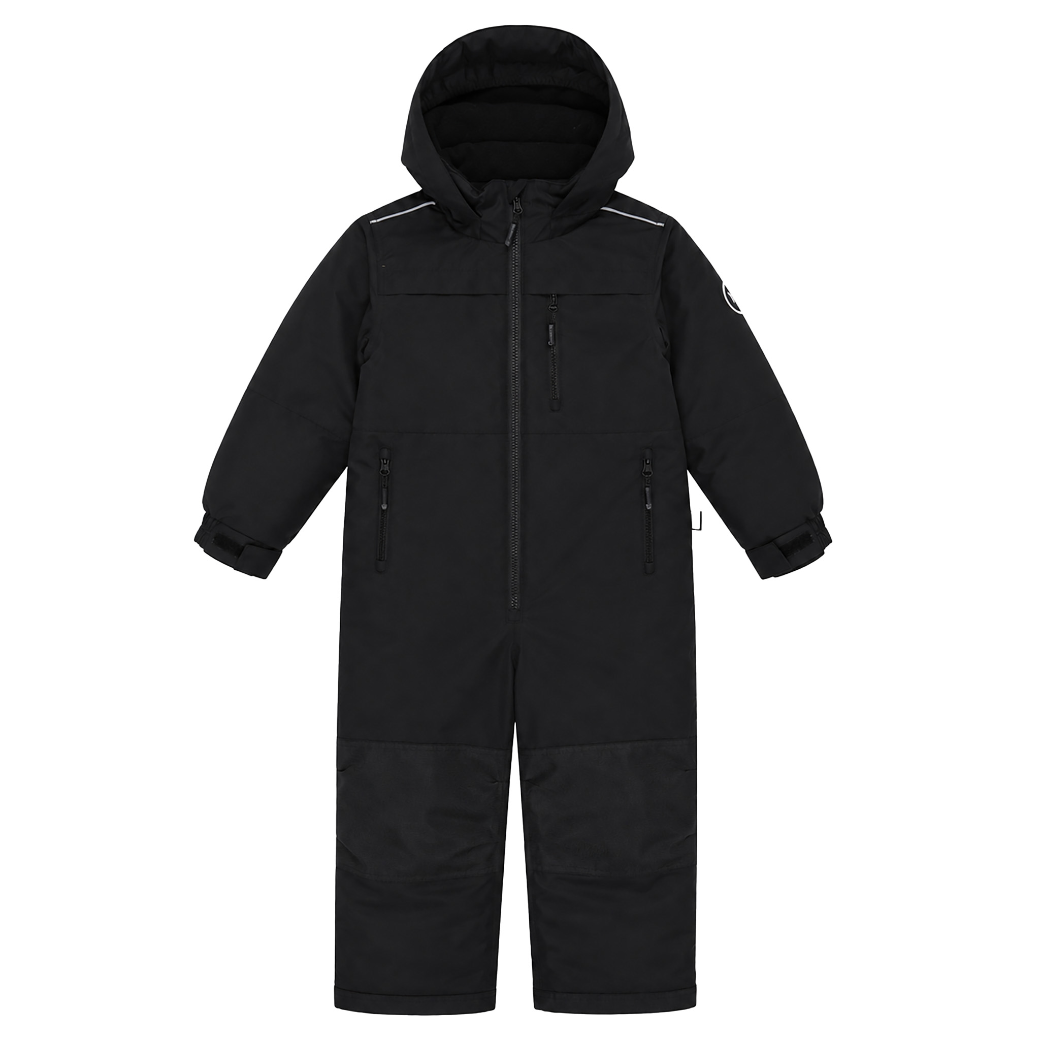 Habit de neige une pièce noir uni – Image 8