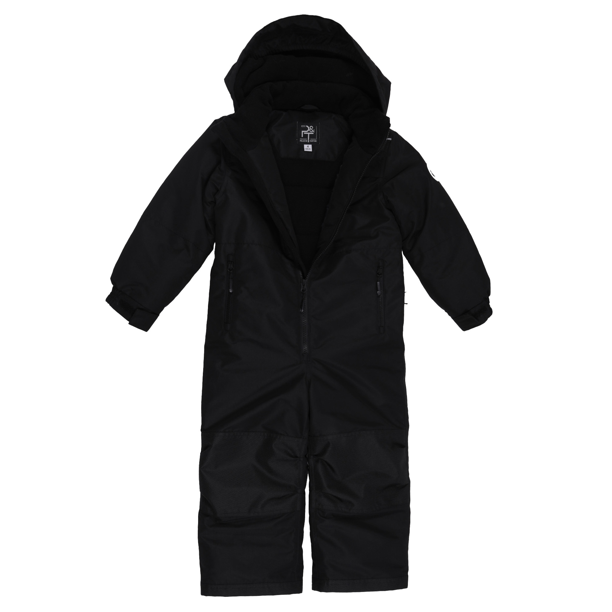 Habit de neige une pièce noir uni – Image 6