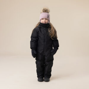 Habit de neige une pièce noir uni