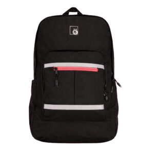 Sac à dos noir et corail