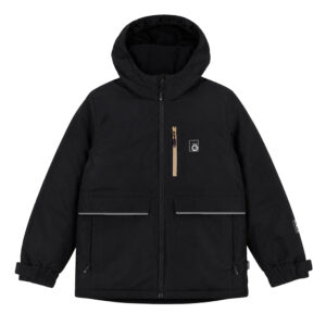 Manteau hiver noir/beige
