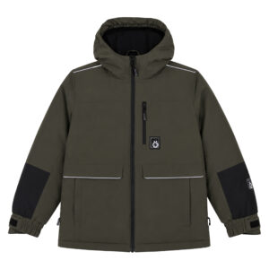 Manteau hiver vert forêt